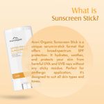 Buy Aravi Organic SPF 50 Glow Sunscreen Stick - Broad Spectrum - With PA++++ UVA & UVB Protection With No White Cast - For Men & Women - 13 gm - Purplle