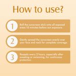 Buy Aravi Organic SPF 50 Glow Sunscreen Stick - Broad Spectrum - With PA++++ UVA & UVB Protection With No White Cast - For Men & Women - 13 gm - Purplle