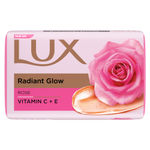 Buy Lux Even-toned Glow Bathing Soap infused with Vitamin C & E | For Superior Glow | 150g x 3 - Purplle