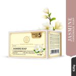 Buy Khadi Natural Jasmine Handmade Soap| Reduces Scars & Stretch Marks (Pack of 5) - 625 g - Purplle