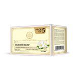 Buy Khadi Natural Jasmine Handmade Soap| Reduces Scars & Stretch Marks (Pack of 5) - 625 g - Purplle