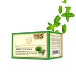 Buy Khadi Natural Neem Tulsi Handmade Soap| Remove Dirt & Impurities (Pack of 5) - 625 g - Purplle