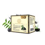 Buy Khadi Natural Neem Charcoal Handmade Soap| Anti - Bacterial (Pack of 3) - 375 g - Purplle