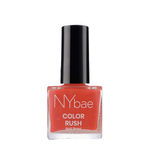 Buy NY Bae Color Rush Nail Paint - Flirty Orange 04 (9 ml) | Chip Resistant | Long Lasting | Quick Dry | Gel Nail Polish - Purplle