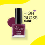 Buy NY Bae Color Rush Nail Paint - Passion Fruit 11 (9 ml) | Chip Resistant | Long Lasting | Quick Dry | Gel Nail Polish - Purplle