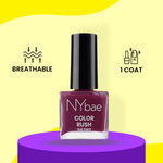 Buy NY Bae Color Rush Nail Paint - Passion Fruit 11 (9 ml) | Chip Resistant | Long Lasting | Quick Dry | Gel Nail Polish - Purplle