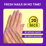 Buy NY Bae Color Rush Nail Paint - Violet Love 14 (9 ml) | Chip Resistant | Long Lasting | Quick Dry | Gel Nail Polish - Purplle