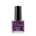 Buy NY Bae Color Rush Nail Paint - Plum Petal 20 (9 ml) | Chip Resistant | Long Lasting | Quick Dry | Gel Nail Polish - Purplle