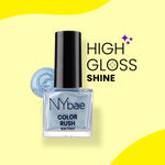 Buy NY Bae Color Rush Nail Paint - Icy Spicy 22 (9 ml) | Chip Resistant | Long Lasting | Quick Dry | Gel Nail Polish - Purplle