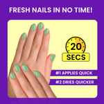 Buy NY Bae Color Rush Nail Paint - Pista Party 24 (9 ml) | Chip Resistant | Long Lasting | Quick Dry | Gel Nail Polish - Purplle