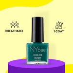 Buy NY Bae Color Rush Nail Paint - Crazy Cruise 26 (9 ml) | Chip Resistant | Long Lasting | Quick Dry | Gel Nail Polish - Purplle