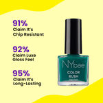 Buy NY Bae Color Rush Nail Paint - Crazy Cruise 26 (9 ml) | Chip Resistant | Long Lasting | Quick Dry | Gel Nail Polish - Purplle