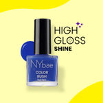 Buy NY Bae Color Rush Nail Paint - Cobalt Crush 27 (9 ml) | Chip Resistant | Long Lasting | Quick Dry | Gel Nail Polish - Purplle