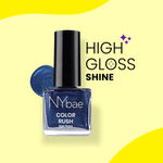 Buy NY Bae Color Rush Nail Paint - Galaxy Glaze 28 (9 ml) | Chip Resistant | Long Lasting | Quick Dry | Gel Nail Polish - Purplle
