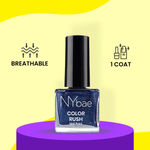 Buy NY Bae Color Rush Nail Paint - Galaxy Glaze 28 (9 ml) | Chip Resistant | Long Lasting | Quick Dry | Gel Nail Polish - Purplle
