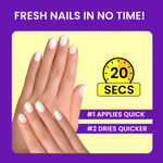 Buy NY Bae Color Rush Nail Paint - White Wonder 35 (9 ml) | Chip Resistant | Long Lasting | Quick Dry | Gel Nail Polish - Purplle