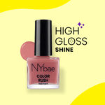 Buy NY Bae Color Rush Nail Paint - Cute Carnation 43 (9 ml) | Chip Resistant | Long Lasting | Quick Dry | Gel Nail Polish - Purplle