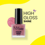 Buy NY Bae Color Rush Nail Paint - Quartz Queen 44 (9 ml) | Chip Resistant | Long Lasting | Quick Dry | Gel Nail Polish - Purplle