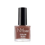 Buy NY Bae Color Rush Nail Paint - Wild Walnut 45 (9 ml) | Chip Resistant | Long Lasting | Quick Dry | Gel Nail Polish - Purplle
