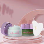Buy Purplle Anti-Acne Kit | Face Scrub | Sleeping Mask | Gua Sha Combo of 3 - Purplle