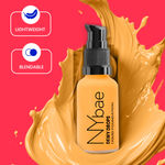 Buy NY Bae Dewy Drops Foundation| Natural Finish | Everyday Glow |Lightweight Concealer | Moisturising - Freddo 04 (30 ml) - Purplle