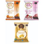 Buy Online Quality Store 100% Pure, Organic Lemon Peel Powder (50 gm ), Orange Peel Powder (50 gm ) & Rose Powder (50 gm ) - Lemon Face Cleanser & Face Mask | Orange Powder{Lemon_orange_rose_50 gm} - Purplle