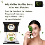 Buy Online Quality Store Aloe Vera Powder - 100 gm |Pure Aloe Vera Skin/Hair Powder With Vitamin E & Natural Emollients (Paraben Free) | alovera powder for face{powderalovera100} - Purplle