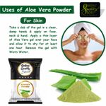 Buy Online Quality Store Aloe Vera Powder - 100 gm |Pure Aloe Vera Skin/Hair Powder With Vitamin E & Natural Emollients (Paraben Free) | alovera powder for face{powderalovera100} - Purplle