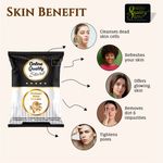 Buy Online Quality Store Chandan Powder Original_100 gm+ Kasturi Turmeric Powder For Face Pack_100 gm + Multani Mitti Powder_100 gm |Multani Mud Mitti|Sandalwood Powder{chan100_haldi100_miti100} - Purplle