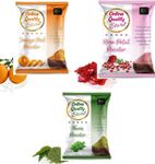 Buy Online Quality Store Face Pack Powder Combo - 150 gm (Set of 3) | Neem powder | Rose Powder | Orange Peel Powder |Acne Treatment |Dandruff Treatment {neem50_rose50_orange50} - Purplle