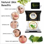 Buy Online Quality Store Face Pack Powder Combo - 300 gm (Set of 3) | neem powder |rose powder |orange peel powder | face pack DIY |No Chemicals{neem100_rose100_orange100} - Purplle