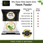 Buy Online Quality Store Face Pack Powder Combo - 300 gm (Set of 3) |chandan powder |orange peel powder |neem powder |Anti-acne face pack |Acne Treatment {chan100_orge100_nem100} - Purplle