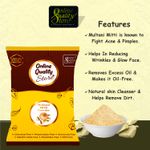 Buy Online Quality Store Face Pack Powder Combo - 400 gm (Set of 2) |chandan powder and multani mitti powder |Bentonite Clay Powder{chadan_150_mitti250} - Purplle