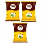 Buy Online Quality Store Face Pack Powder Combo - 450 gm (Set of 3) |mint powder |neem powder |tulsi powder for face and body multipurpose{mint_neem_tulsi_400} - Purplle