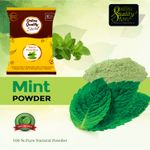 Buy Online Quality Store Face Pack Powder Combo - 450 gm (Set of 3) |mint powder |neem powder |tulsi powder for face and body multipurpose{mint_neem_tulsi_400} - Purplle