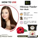 Buy Online Quality Store Hibiscus Powder - 100 gm |Organic Hibiscus Powder-100g | 100% Pure & Natural Hibiscus Flower Powder |Hibiscus Rosa-Sinensis For Hair Care & Face Pack| Gudhal Ka Phool Powder for Hair Conditioning - Purplle