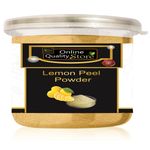 Buy Online Quality Store Lemon Powder For Skin Whitenin_100 gm- Organic Lemon Face Gel - Lemon Peel Gel for Brightening & Radiance Deep Clean Gel Mask {jar_Lemon_Peel_100} - Purplle