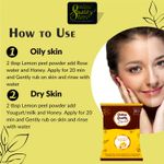 Buy Online Quality Store Lemon Powder For Skin Whitenin_100 gm- Organic Lemon Face Gel - Lemon Peel Gel for Brightening & Radiance Deep Clean Gel Mask {jar_Lemon_Peel_100} - Purplle
