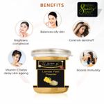 Buy Online Quality Store Lemon Powder For Skin Whitenin_100 gm- Organic Lemon Face Gel - Lemon Peel Gel for Brightening & Radiance Deep Clean Gel Mask {jar_Lemon_Peel_100} - Purplle