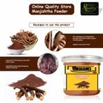 Buy Online Quality Store manjistha powder for skin |manjistha powder |manjistha powder organic |manjistha powder pure |rubia cordifolia powder |Organic Manjistha-100g{Jar_Manjistha_100g} - Purplle