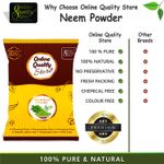 Buy Online Quality Store Neem Powder - 300 g|Pure Neem Powder | No Chemicals |No Preservative, No Pesticides |face mask for acne |Acne Treatment |Dandruff Treatment{Neem_Powder_300 gm} - Purplle