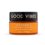 Buy Good Vibes Anti Blemish Glow gel Creme Vitamin C | Spotless glow, Brightening, Depigmentation, Oil free (80 gm) - Purplle