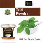 Buy Online Quality Store Tulsi Powder - 200 gm |tulsi powder for face organic |tulsi leaf powder |Tulsi Leaf/Leaves/Ocimum Sanctum |Holy Basil Powder for Skin & Hair |Ocimum Sanctum{Jar_tulsi_powder_200g} - Purplle