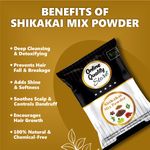 Buy Online Quality Store Shikakai mix powder - 100 gm | Shikakai mix Powder |Acacia concinna for Hair Care | Shikakai Powder for Hair | Shikakai mix Powder Organic | Shikakai mix Powder for Hair Wash | Shikakai mix Powder for Skin - Purplle