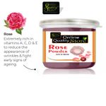 Buy Online Quality Store Rose Powder - 125 g |pure rose powder for face | No Chemicals |No Preservative, No Pesticides |face mask for acne |Acne Treatment{jarRosepowder_125gm} - Purplle
