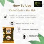 Buy Online Quality Store Ritha Powder - 400 gm |reetha powder |Organic Reetha Powder For Hair Growth|Aritha|Reetha|Ritha|Soapnuts (Sapindus Mukorossi) Powder For Silky & Smooth Hairs - Purplle