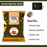 Buy Online Quality Store Raw Reetha - 400 gm |raw reetha/raw reetha nuts/raw reetha for hair growth/raw ritha whole/raw ritha - Purplle