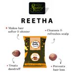 Buy Online Quality Store Raw Reetha - 400 gm |raw reetha/raw reetha nuts/raw reetha for hair growth/raw ritha whole/raw ritha - Purplle