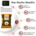 Buy Online Quality Store Raw Reetha - 400 gm |raw reetha/raw reetha nuts/raw reetha for hair growth/raw ritha whole/raw ritha - Purplle