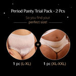 Buy Carmesi Disposable Period Panties - Trial Pack - L+XL - Purplle